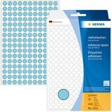 HERMA Etiketten Vielzweck-Etiketten 8mm blau VE=5632 St&uuml;ck