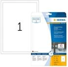 HERMA Etikett Herma Etiketten stark haftend 190 x 275 mm Folie weiss