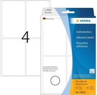 HERMA Etiketten Vielzwecketikett 52x82mm abl&ouml;sbar wei&szlig; VE=96 Etiketten