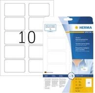 HERMA Druckerband Namensetikett 4412 80x50mm wei&szlig; 25 Ma&szlig;e: 80 x 50 mm (B x H)