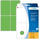 HERMA Etiketten Vielzweck-Etiketten 52x82mm gr&uuml;n VE=128 St&uuml;ck