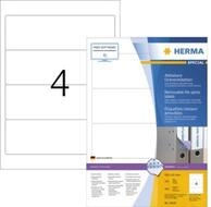 HERMA Etiketten Ordneretikett Movables 10141 192x6 wei&szlig; 400 Etik./Pack.