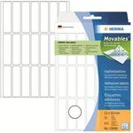 HERMA Etiketten Vielzwecketikett 13x50mm abl&ouml;sbar wei&szlig; VE=504 Etiketten