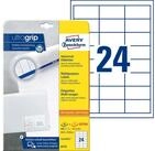Avery Zweckform Etiketten 6172 6172 Universal-Etiketten ultragrip - 646 x 338 mm