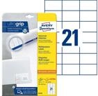 Avery Zweckform Etiketten 6174, 630 St&uuml;ck, Kennzeichnung (70x42,3 mm),...