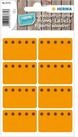 HERMA Etiketten HERMA 3774 Tiefk&uuml;hletiketten, 26 x 40 mm, leuchtorange