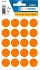 HERMA Etiketten HERMA 1874 Markierungspunkte, Durchmesser: 19 mm, leuchtorange (100