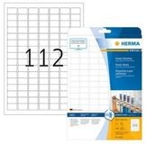 HERMA Etiketten HERMA Etiketten A4 wei&szlig; 25,4x16,9 mm extrem haftend 2800 St.