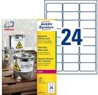 Avery Zweckform Etikett L4773-100 L4773-100 Folienetiketten - 635 x 339 mm...