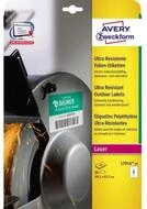 Avery Zweckform Druckerband Folienetikett L7914-10 9 Ma&szlig;e: 99,1 x 67,7 mm (B x...