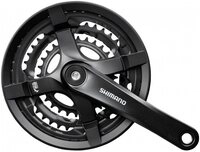 Shimano Fahrradkurbel SHIMANO Fahrrad Kurbel Garnitur FC-TY501 Z&auml;hnezahl
