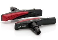 XLC Felgenbremse XLC V-Brake Bremsschuhe BS-V03, 72 mm, 4er Set, schwarz/rot,