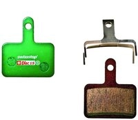 SwissStop Scheibenbremse SwissStop 15 C Disc Bremsbel&auml;ge Gr&uuml;n - Organische Shimano