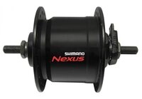 Shimano Laufrad SHIMANO Nabendynamo NEXUS DH-C3000-3N dynamo - 3000-3, Schwarz 36