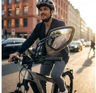 Busch + M&uuml;ller Fahrradspiegel Busch und M&uuml;ller Lenkerspiegel Cycle Star E-Bike