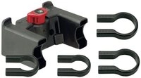 KlickFix Fahrradtasche Lenkeradapter mit Schloss universal Zubeh&ouml;r schwarz