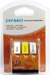 DYMO Beschriftungsband LetraTag Schriftband, sortiert, 4 m x 12 mm,...