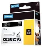 DYMO Beschriftungsband 1805437 Schriftband vinyl wei&szlig;/schwarz