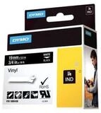DYMO Beschriftungsband 1805436 Schriftband vinyl wei&szlig;/schwarz