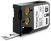 DYMO Druckerband Schriftband XTL 1868752, 19 mm schwarz auf wei&szlig;