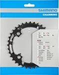 Shimano Kettenschaltung SHIMANO Kettenblatt DEORE FC-M590/FC-M591 36 Z&auml;hne -