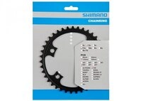 Shimano Kettenschaltung SHIMANO Kettenblatt 105 FC-5800 39 Z&auml;hne Schwarz -...