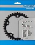 Shimano Kettenschaltung SHIMANO Kettenblatt FC-RS500 36Z Schwarz - pr&auml;ziser...
