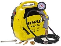 STANLEY Kompressor Stanley Kompressor &Ouml;lfrei Kompakt - 1.5 hp / 8 bar ohne Tank, mit