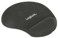 LogiLink Mauspad LOGILINK Maus-Pad mit Gel-Auflage, schwarz