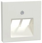 merten Mert 296119 Zentralplatte f.UAE 2fach polarwei&szlig; gl&auml;nz. System M