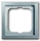 Busch-Jaeger Abdeckplatte Busch-Jaeger Rahmen 1-fach pur edelstahl 1721-866K
