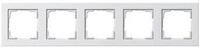 GIRA Abdeckplatte Gira Abdeckrahmen 5f.rws-mt E2 021522