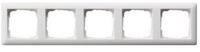 GIRA Abdeckplatte Gira Abdeckrahmen 5f.rws/mt bruchsicher 021504