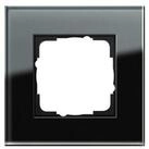 GIRA Gira Abdeckrahmen 1f. sw-glas Esprit 021105 Installationskabel