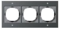 GIRA Klemmen Gira Abdeckrahmen 3f.anth 021367