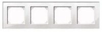 merten Klemmen Merten Rahmen Glas 4f.bril/ws 489419