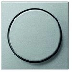 GIRA Gira Dimmer-Abdeckung alu System55 065026 Installationskabel