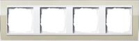 GIRA Klemmen Gira Abdeckrahmen 4fach 0214773