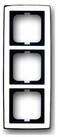 Busch-Jaeger Busch-Jaeger Rahmen 3-fach chrom glanz 1723-80G Installationskabel