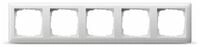 GIRA Gira Abdeckrahmen 5f. rws-gl bruchsicher 021503 Installationskabel