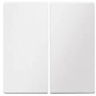 Berker Abdeckplatte Berker Wippen polarweiss, samt 16236089
