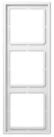 JUNG Jung Rahmen 3-fach aws waage/senkrecht LS 983 WW Installationskabel