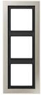 JUNG Schalter Jung Rahmen 3-fach eds waage/senkrecht ESD 2983