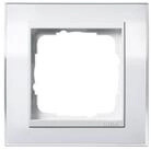 GIRA Gira Abdeckrahmen 1fach klar wei&szlig; 0211723 Installationskabel