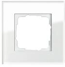 GIRA Gira Abdeckrahmen 1f. weissglas Esprit 021112 Installationskabel