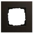 GIRA Gira Abdeckrahmen 1-fach aluminium braun 0211127 Installationskabel