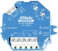Eltako Stromsto&szlig;schalter Stromsto&szlig;-Schalter Auf-/Unterputz Eltako ESR61NP 1