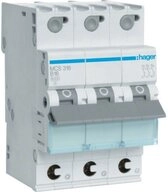 Hager Schalter Hager Leitungsschutzschalter 3p. C-16A 6kA 3M QC MCS316