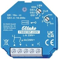 Eltako Funkaktor Beschattungselemente und Rollladen 230V. 1+1 30200430