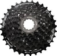 Shimano Zahnkranz Shimano CS-HG200 8-fach Kassette 12-32 Z&auml;hne schwarz -